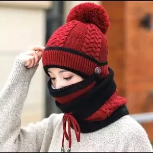 ?NEW Hat Scarf Face Mask 3-In-1 Combination 3-in-1-Winter-Balaclava-3-in-1  main image 3